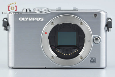 [Used] OLYMPUS PEN Lite E-PL3 Double Zoom Lens Kit Silver, Low Shutter Count