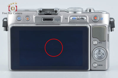 [Used] OLYMPUS PEN Lite E-PL3 Double Zoom Lens Kit Silver, Low Shutter Count