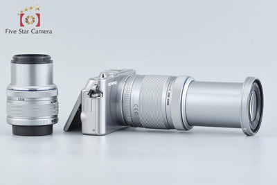 [Used] OLYMPUS PEN Lite E-PL3 Double Zoom Lens Kit Silver, Low Shutter Count