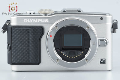 [Used] OLYMPUS PEN Lite E-PL5 Double Zoom Lens Kit Silver, Low Shutter Count