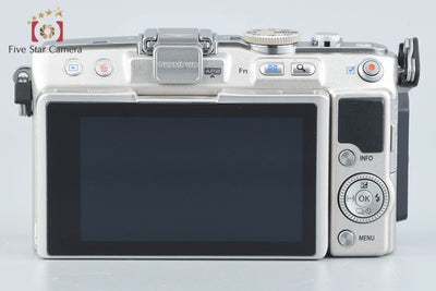 [Used] OLYMPUS PEN Lite E-PL5 Double Zoom Lens Kit Silver, Low Shutter Count