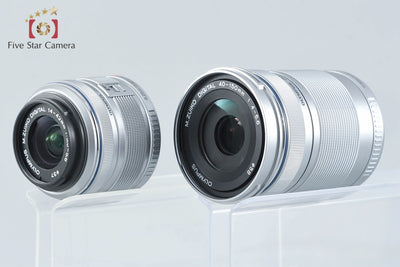 [Used] OLYMPUS PEN Lite E-PL5 Double Zoom Lens Kit Silver, Low Shutter Count
