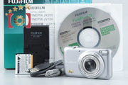 [Used] FUJIFILM FinePix JX200 Silver Compact Digital Camera with Original Box