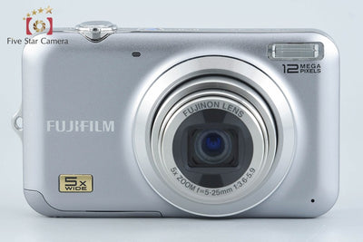 [Used] FUJIFILM FinePix JX200 Silver Compact Digital Camera with Original Box