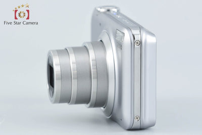 [Used] FUJIFILM FinePix JX200 Silver Compact Digital Camera with Original Box