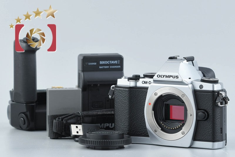 [Used] OLYMPUS OM-D E-M5 Silver Mirrorless Interchangeable Lens Camera