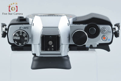 [Used] OLYMPUS OM-D E-M5 Silver Mirrorless Interchangeable Lens Camera