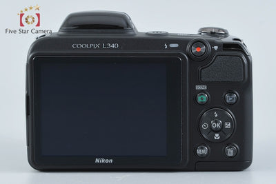 [Used] Nikon COOLPIX L340 Compact Digital Camera
