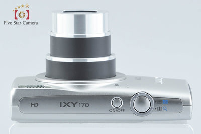 [Used] Canon IXY 170 Silver Compact Digital Camera