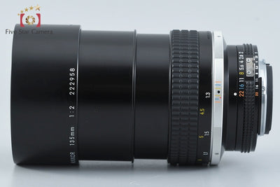 【中古】Nikon ニコン Ai-S NIKKOR 135mm f/2
