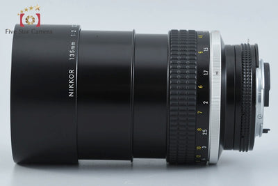 【中古】Nikon ニコン Ai-S NIKKOR 135mm f/2