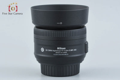 [Used] Nikon AF-S DX NIKKOR 35mm f/1.8 G