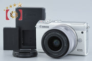 [Used] Canon EOS M100 EF-M 15-45 IS STM Lens Kit White