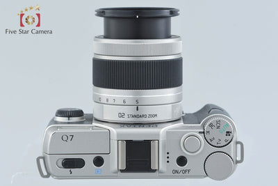 【中古】PENTAX ペンタックス Q7 ズームレンズキット シルバー シャッター回数僅少