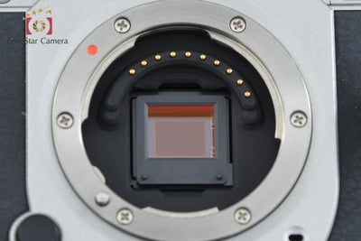 【中古】PENTAX ペンタックス Q7 ズームレンズキット シルバー シャッター回数僅少