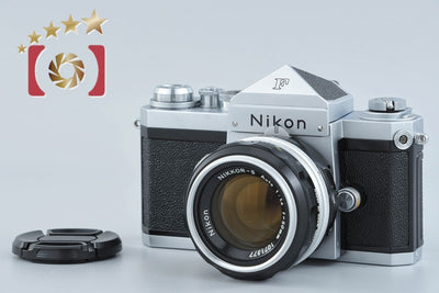 [Used] Nikon F Eye-Level Mid-Production Silver + NIKKOR-S Auto 50mm f/1.4