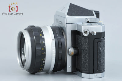 [Used] Nikon F Eye-Level Mid-Production Silver + NIKKOR-S Auto 50mm f/1.4