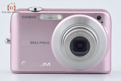 [Used] Casio EXILIM ZOOM EX-Z1050 Pink Compact Digital Camera with Original Box