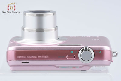 [Used] Casio EXILIM ZOOM EX-Z1050 Pink Compact Digital Camera with Original Box