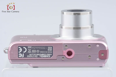 [Used] Casio EXILIM ZOOM EX-Z1050 Pink Compact Digital Camera with Original Box