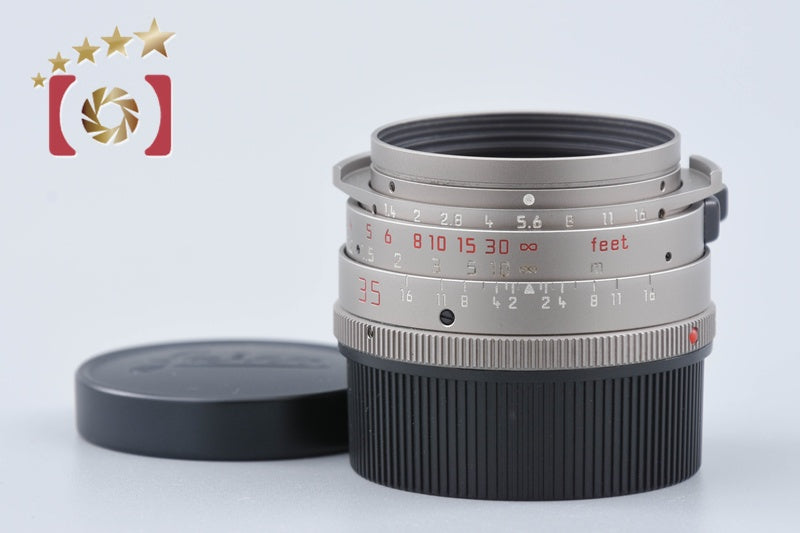 【中古】Leica ライカ SUMMILUX-M 35mm f/1.4 M6 チタン