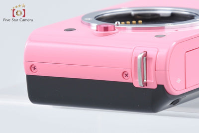 【中古】Nikon ニコン 1 J1 ピンク ミラーレス一眼カメラ シャッター回数僅少