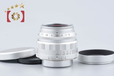 【中古】Voigtlander フォクトレンダー ULTRON 35mm f/1.7 Aspherical シルバー L39 ライカスクリューマウント