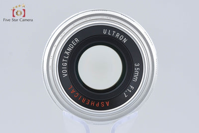 【中古】Voigtlander フォクトレンダー ULTRON 35mm f/1.7 Aspherical シルバー L39 ライカスクリューマウント