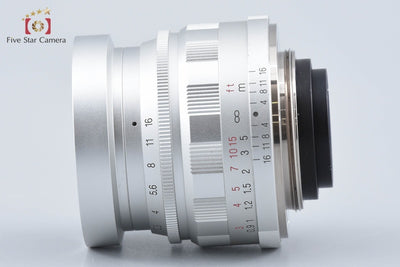 【中古】Voigtlander フォクトレンダー ULTRON 35mm f/1.7 Aspherical シルバー L39 ライカスクリューマウント