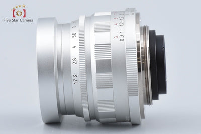 【中古】Voigtlander フォクトレンダー ULTRON 35mm f/1.7 Aspherical シルバー L39 ライカスクリューマウント
