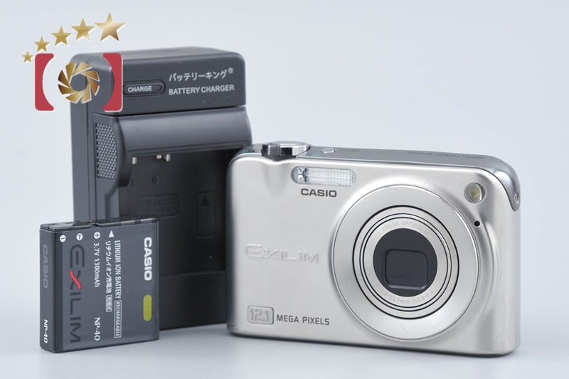 [Used] Casio EXILIM EX-Z1200 Silver Compact Digital Camera