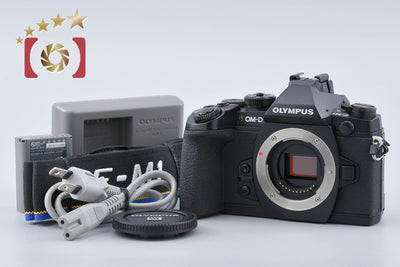 【中古】OLYMPUS オリンパス OM-D E-M1 ブラック ミラーレス一眼カメラ シャッター回数僅少