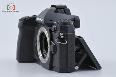 【中古】OLYMPUS オリンパス OM-D E-M1 ブラック ミラーレス一眼カメラ シャッター回数僅少