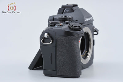 【中古】OLYMPUS オリンパス OM-D E-M1 ブラック ミラーレス一眼カメラ シャッター回数僅少