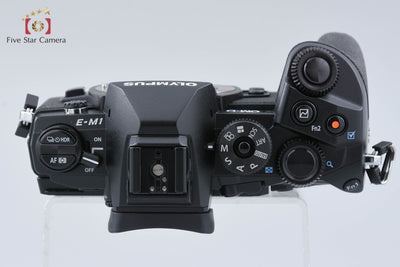 【中古】OLYMPUS オリンパス OM-D E-M1 ブラック ミラーレス一眼カメラ シャッター回数僅少