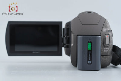 [Used] SONY HANDYCAM FDR-AX40 Bronze Brown Video Camera with Original Box