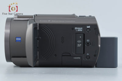 [Used] SONY HANDYCAM FDR-AX40 Bronze Brown Video Camera with Original Box