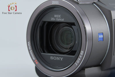 [Used] SONY HANDYCAM FDR-AX40 Bronze Brown Video Camera with Original Box