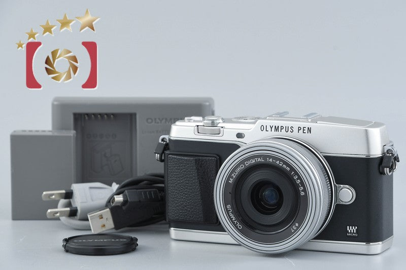 [Used] OLYMPUS Olympus PEN E-P5 Silver 14-42mm Lens Kit