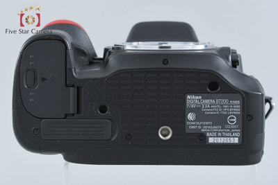 [Used] Nikon D7200 Digital SLR Camera