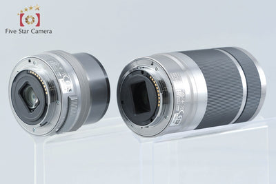 Used SONY Sony α6000 ILCE-6000 Double Zoom Lens Kit White, Low Shutter Count