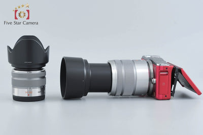 [Used] Panasonic LUMIX DMC-GF6 Double Zoom Lens Kit Red, Low Shutter Count, With Original Box