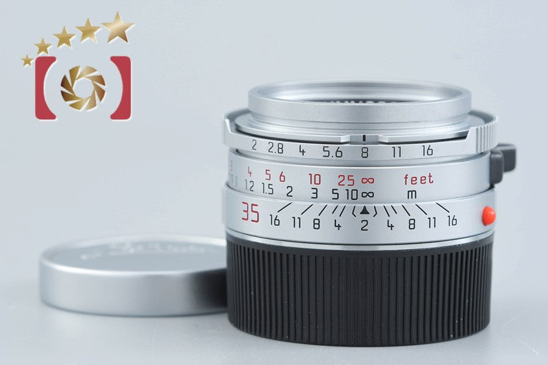 【中古】Leica ライカ SUMMICRON-M 35mm f/2 E39 第4世代 7枚玉 シルバー