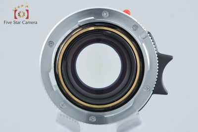 [Used] Leica Summicron-M 35mm f/2 E39 4th Generation 7-Element Silver