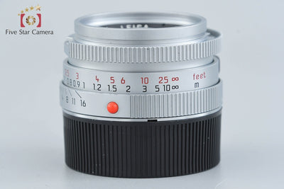 [Used] Leica Summicron-M 35mm f/2 E39 4th Generation 7-Element Silver