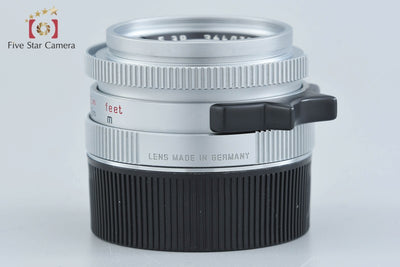 [Used] Leica Summicron-M 35mm f/2 E39 4th Generation 7-Element Silver