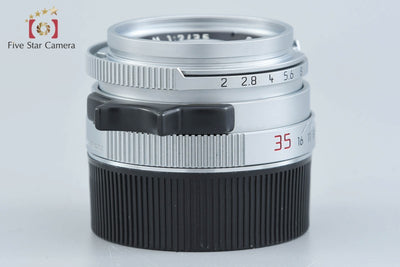 [Used] Leica Summicron-M 35mm f/2 E39 4th Generation 7-Element Silver