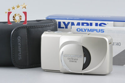 [Used] OLYMPUS Olympus ∞ STYLUS ZOOM 140 Champagne Gold Compact Film Camera with Original Box