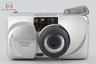 [Used] OLYMPUS Olympus ∞ STYLUS ZOOM 140 Champagne Gold Compact Film Camera with Original Box
