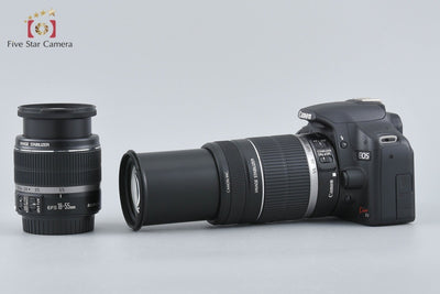 【中古】Canon キヤノン EOS Kiss X3 ダブルズームキット シャッター回数僅少